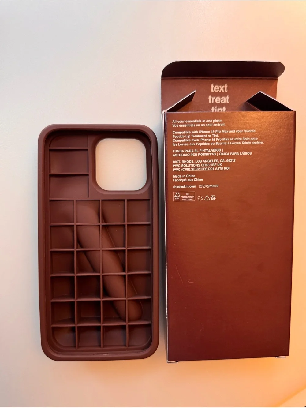 rhode iPhone case Espresso Limited edition (iPhone 15 Pro Max)